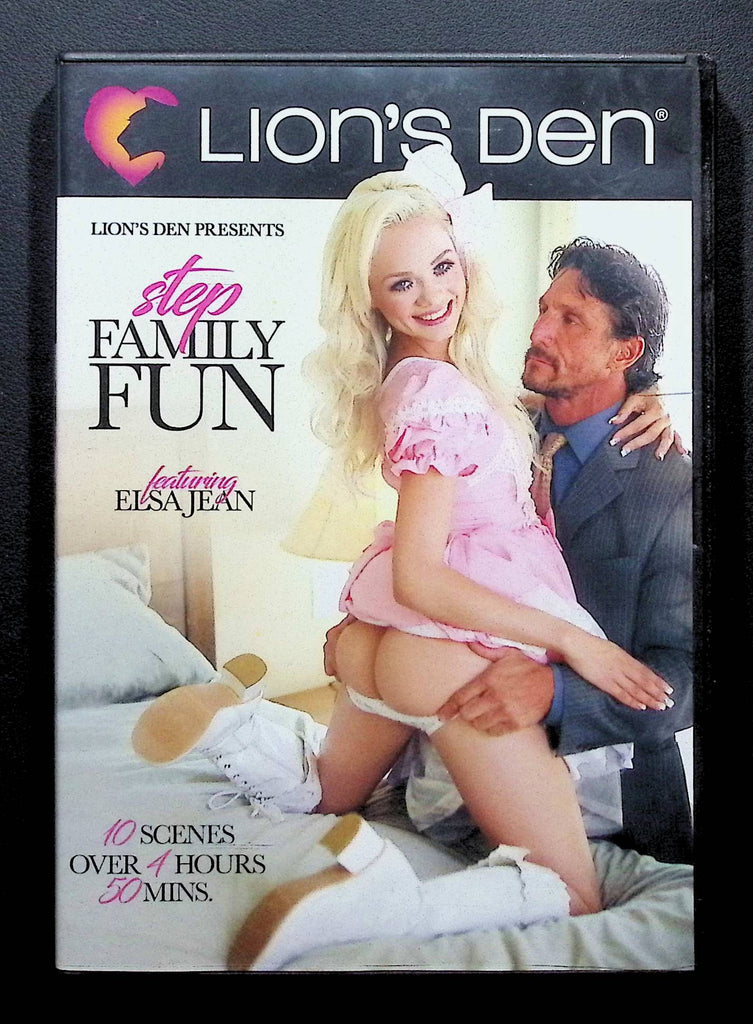 Step Family Fun Lion's Den DVD 2022 Elsa Jean Alex Grey 122024DMDVD