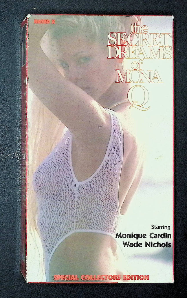 The Secret Dreams Of Mona Q Arrow Films VHS 1987 Monique Cardin Wade Nichols 061325DMVHS2