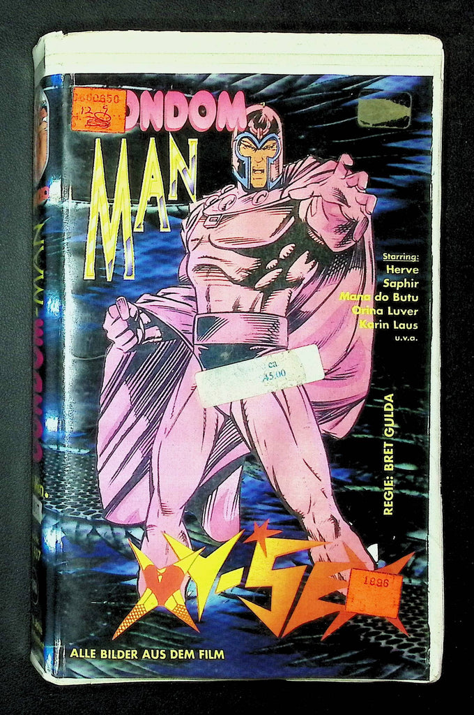 Condom Man XY-Sex VHS Herve Saphir 033125DMVHS3