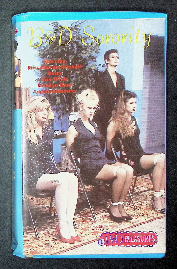 B & D Sorority B&D Pleasures VHS Miss Sharon Mitchell Kim Wilde 033125DMVHS4