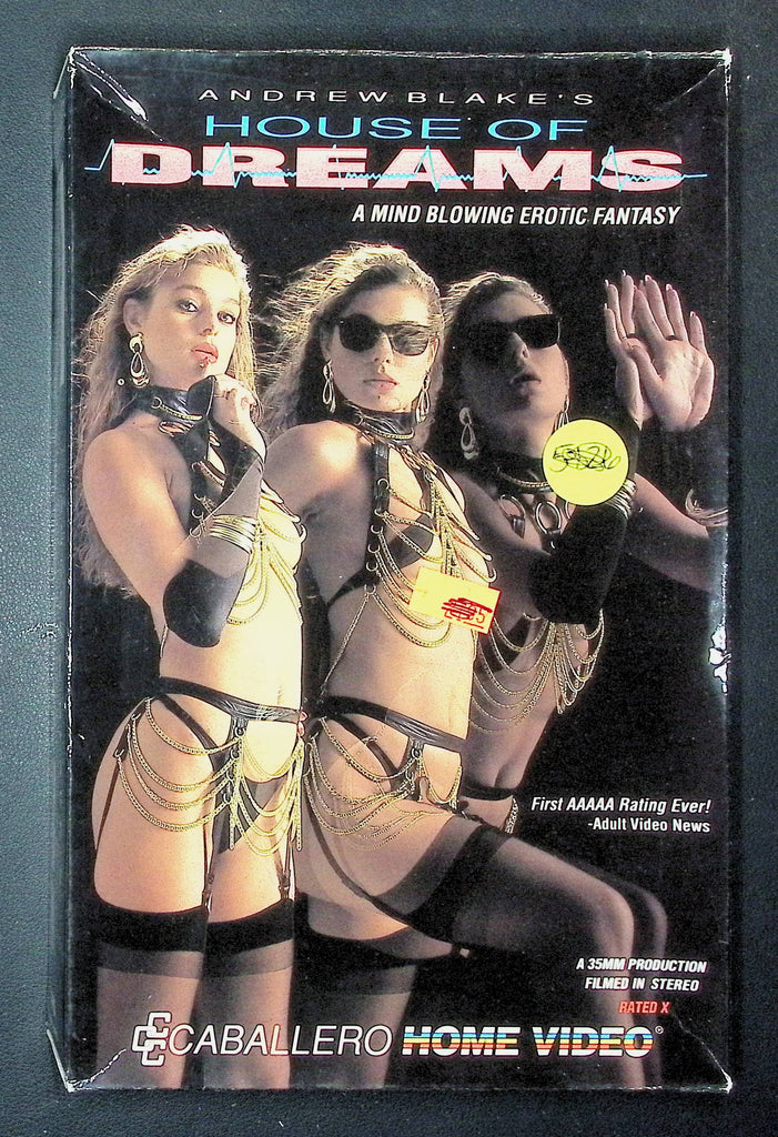 House Of Dreams Caballero VHS 1990 Zara Whites Ashlyn Gere 061325DMVHS3