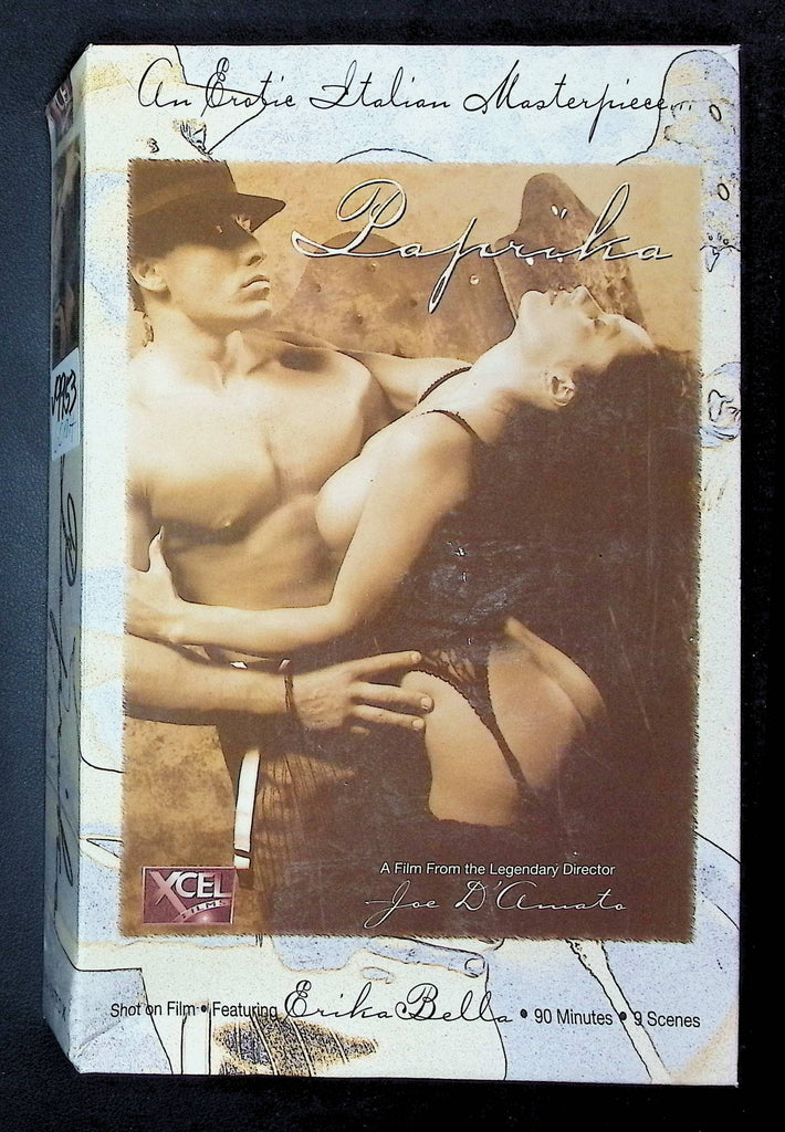 Paprika Xcel Films VHS 1995 Erika Bella Christina Gary 033125DMVHS4