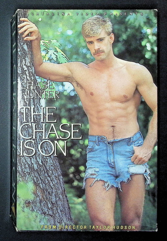 The Chase Is On Catalina Video Gay VHS Chase Hunter Tyler Scott 070725DMVHS2