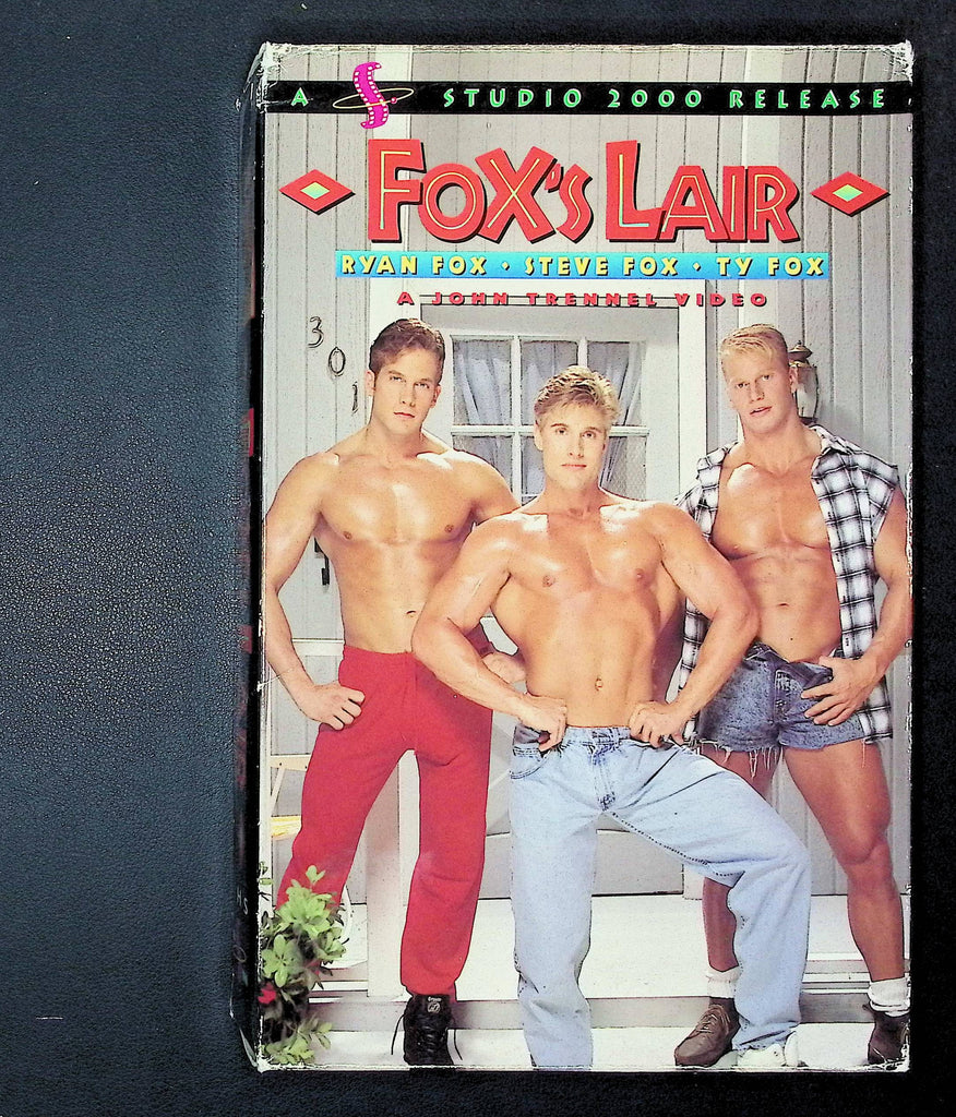 Fox's Lair Studio 2000 Gay VHS 1995 Ryan Fox Steve Fox 070725DMVHS2