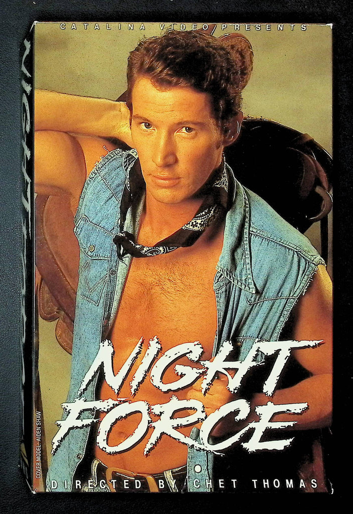Night Force Catalina Video Gay VHS 1997 Rex Dexter Aiden Shaw 070725DMVHS2