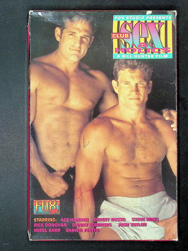 Club Sex A Holics Fox Studio Gay VHS 1993 Ace Harden Donny Russo 070725DMVHS2