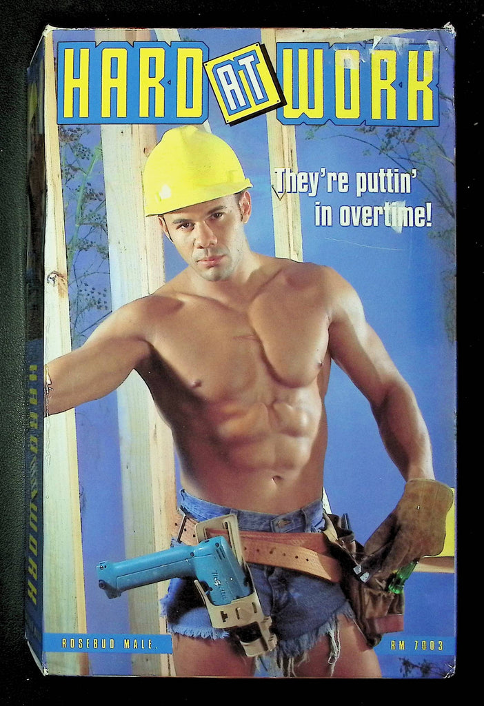 Hard At Work Rosebud Productions Gay VHS 2002 Eddie Resi Joe Romero 070725DMVHS2
