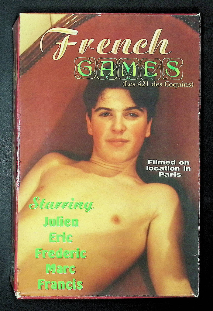French Games West Hollywood Filmworks Gay VHS 1998 Julien Eric 043025DMVHS