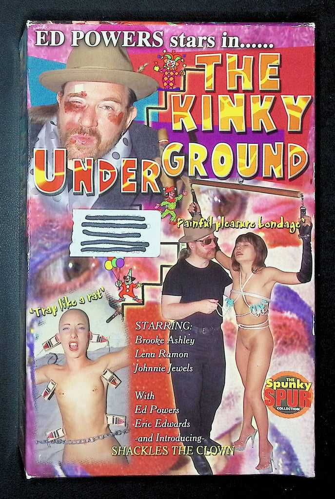 The Kinky Underground Spunky Spur VHS 2000 Brooke Ashley Lena Ramon 040125DMVHS3