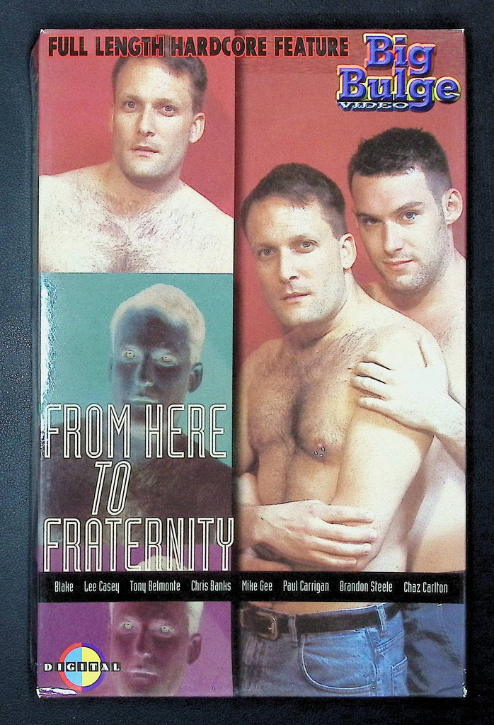 From Here To Fraternity Big Bulge Video Gay VHS 2001 Lee Casey Chris Banks 043025DMVHS