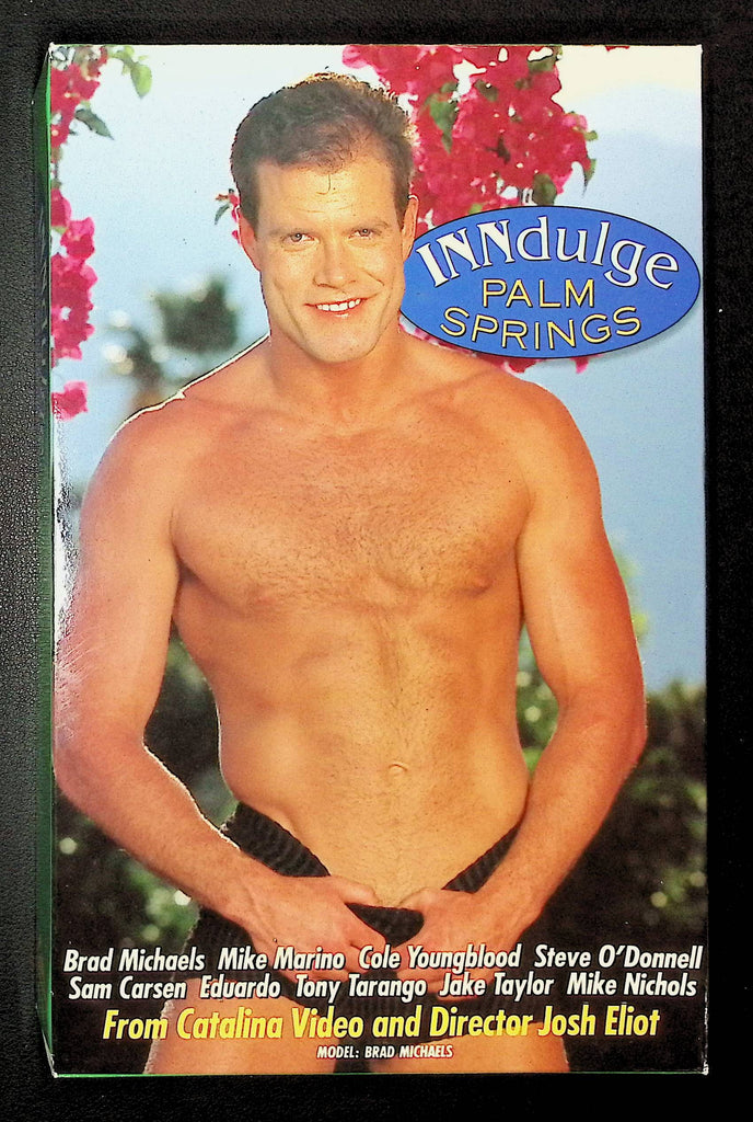 INNdulge Palm Springs Catalina Video Gay VHS 1996 Brad Michaels Mike Marino 070825DMVHS