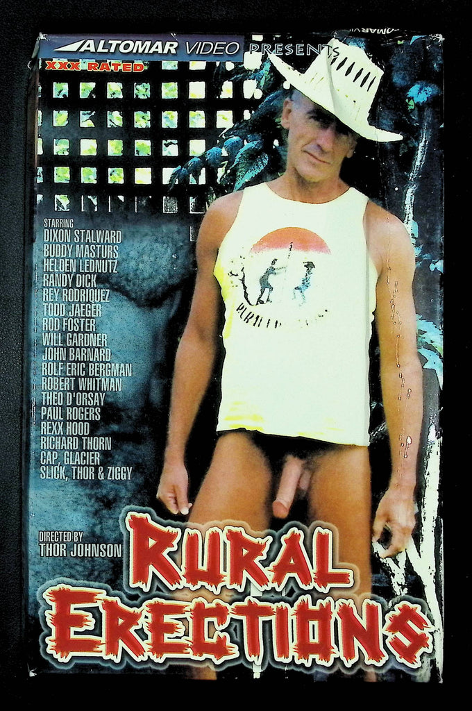 Rural Erections Altomar Video Gay VHS 2001 Dixon Stalward Buddy Masturs 043025DMVHS2