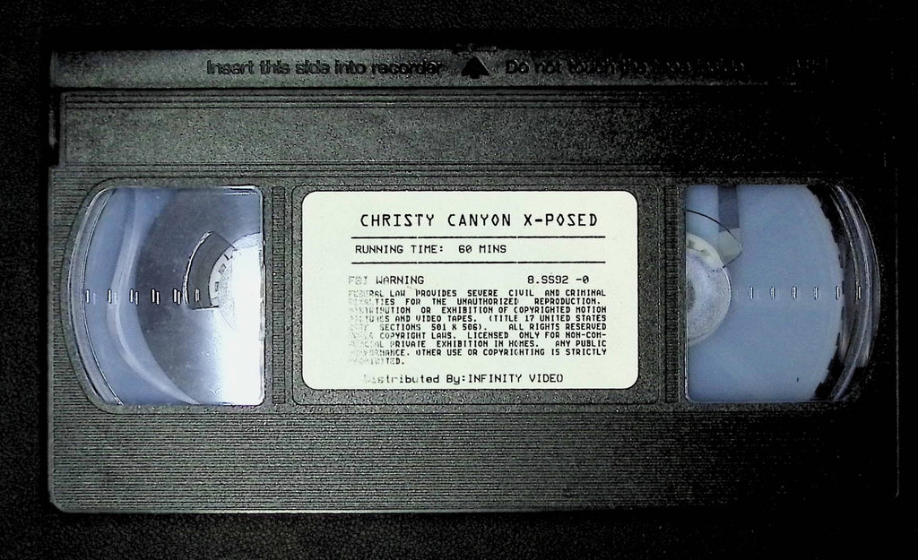 Christy Canyon X-Posed Infinity Video VHS Christy Canyon 022325DMDVD