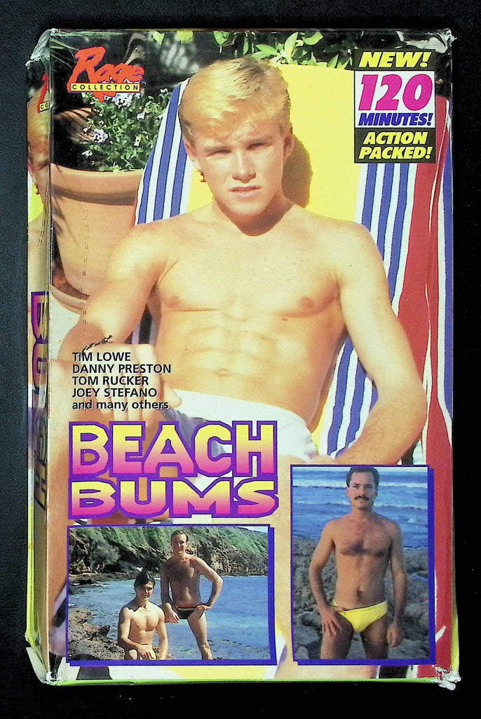 Beach Bums The Rage Collection Gay VHS 1995 Tim Lowe Danny Preston 043025DMVHS2