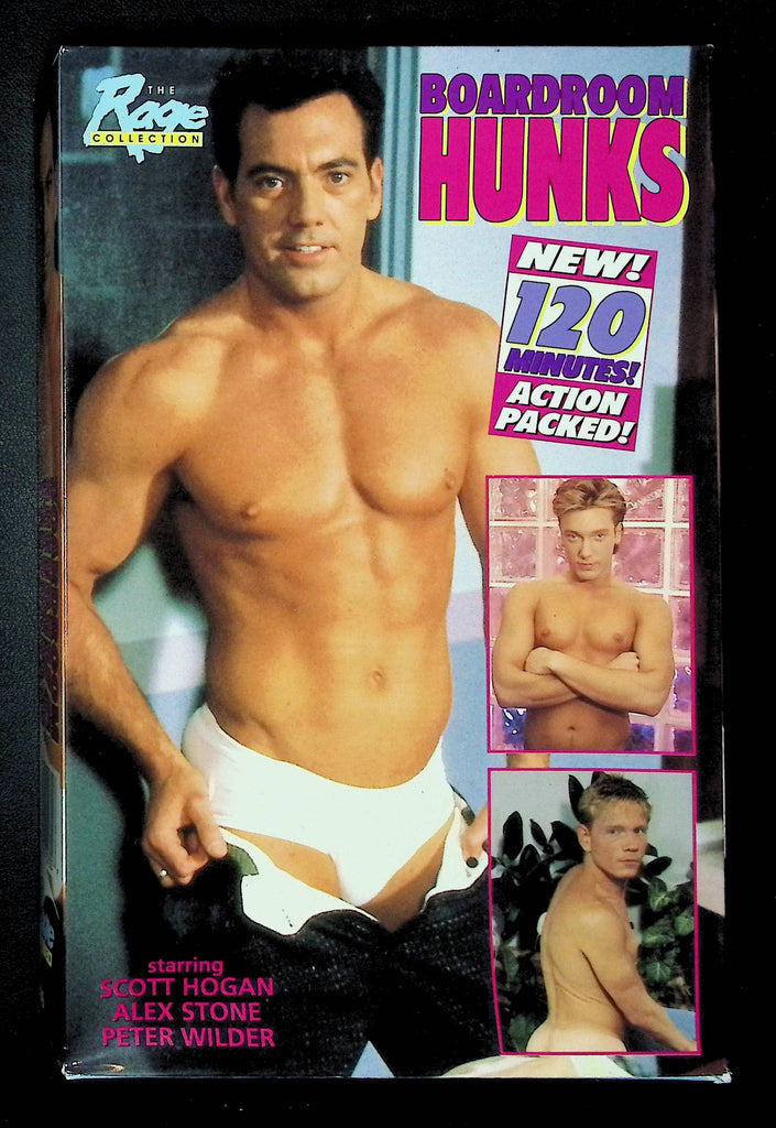 Boardroom Hunks The Rage Collection Gay VHS 1995 Scott Hogan Alex Stone 043025DMVHS2
