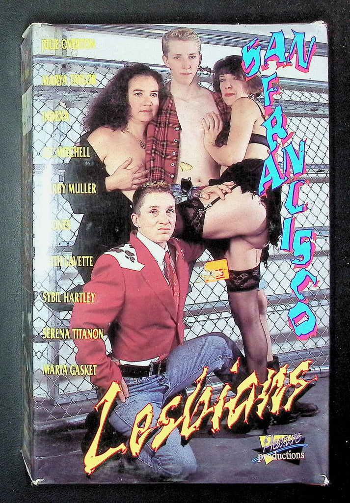 San Francisco Lesbians Pleasure Productions VHS Julie Overton Marya Taylor 040225DMVHS