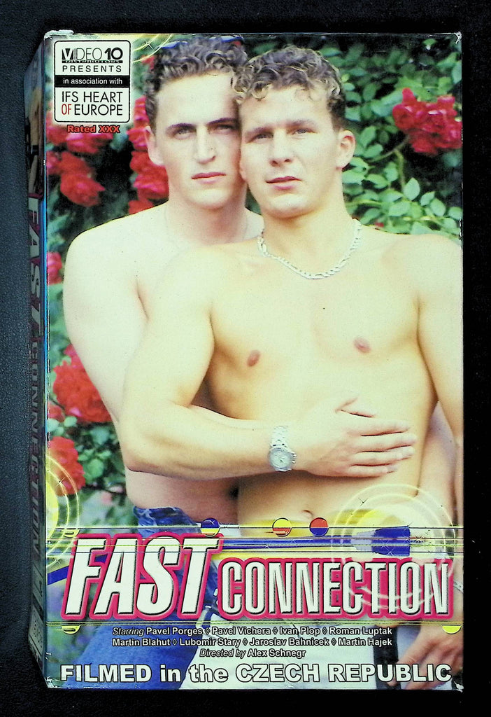 Fast Connection Video 10 Gay VHS 2001 Pavel Porges Pavel Vichera 043025DMVHS2
