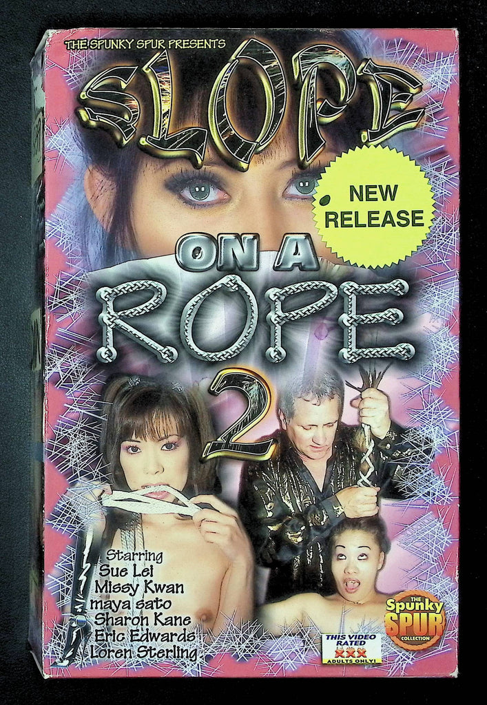Slope On A Rope 2 Spunky Spur VHS 2001 Sue Lei Missy Kwan 040225DMVHS