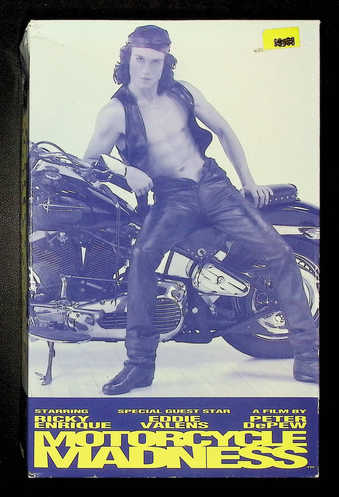 Motorcycle Madness Barbar Gay VHS 1995 Ricky Enrique Eddie Valens 070925DMVHS