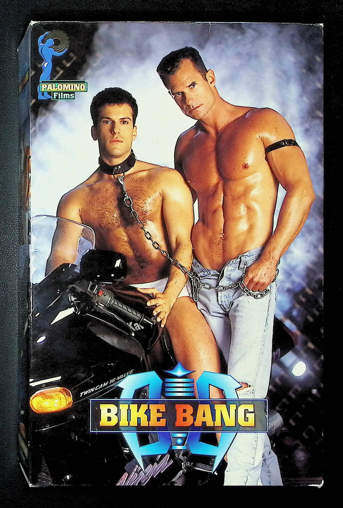 Bike Bang Palomino Films Gay VHS 1994 Clint Benedict Aaron Austin 070925DMVHS