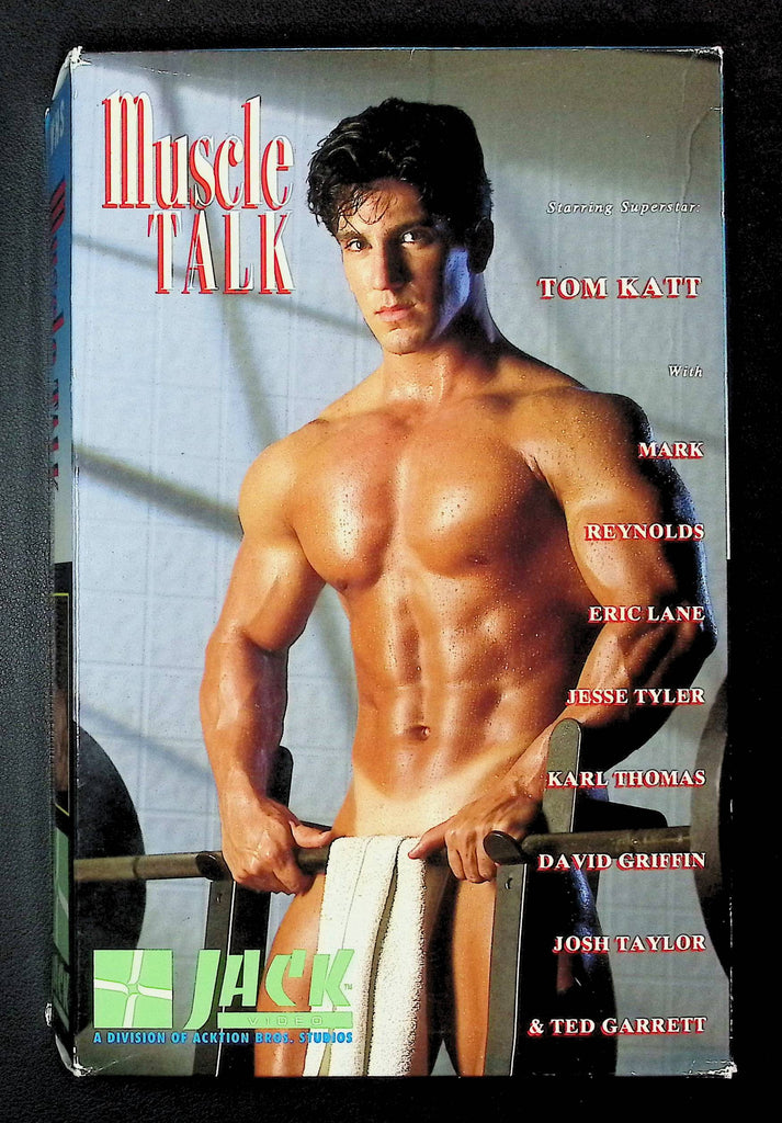 Muscle Talk Jack Video Gay VHS 1992 Tom Katt Eric Lane 070925DMVHS