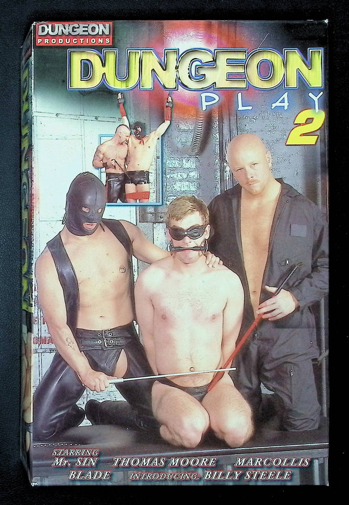 Dungeon Play 2 Dungeon Productions Gay VHS 2001 Mr. Sin Thomas Moore 043025DMVHS3