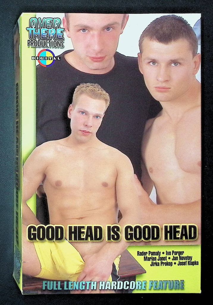 Good Head Is Good Head Over There Productions Gay VHS 2001 Rader Pomaly Ivo Porger 043025DMVHS4