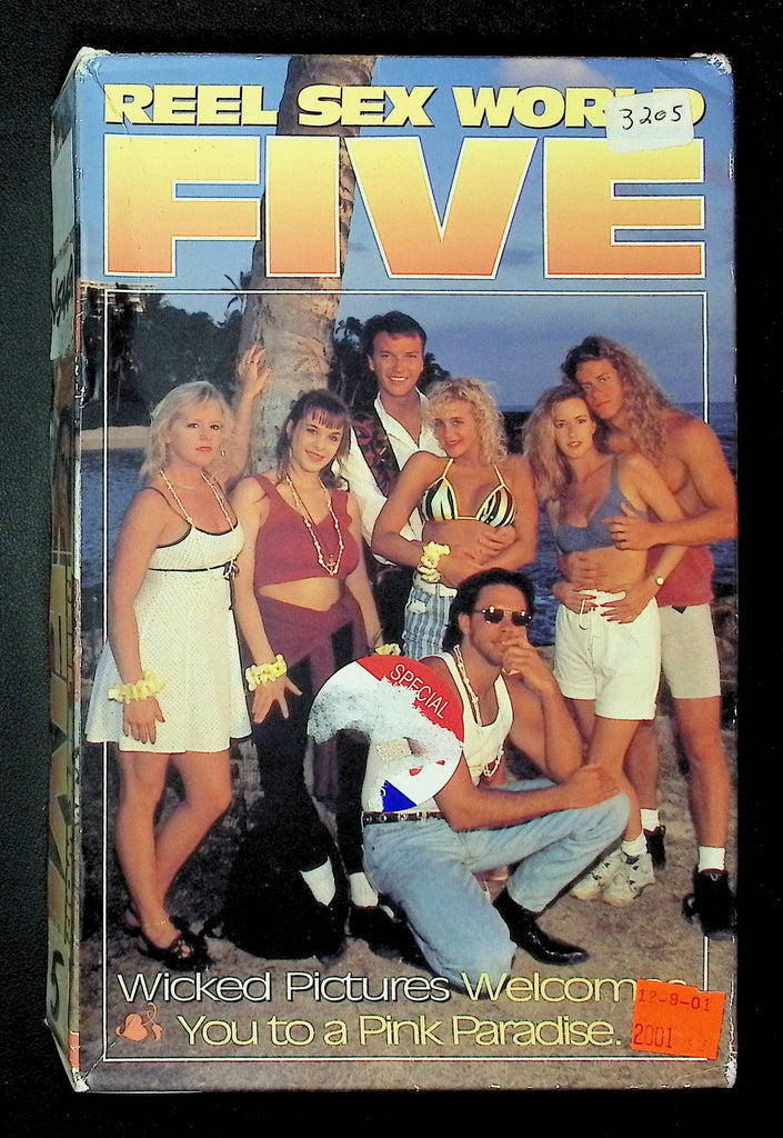 Reel Sex World 5 Wicked Pictures VHS 1994 Kaitlyn Ashley Amanda Rea 040325DMVHS