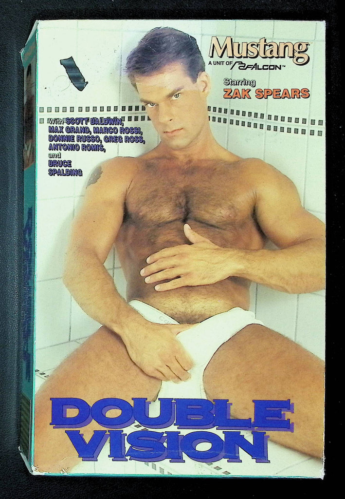 Double Vision Falcon Gay VHS 1995 Zak Spears Scott Baldwin 070925DMVHS2
