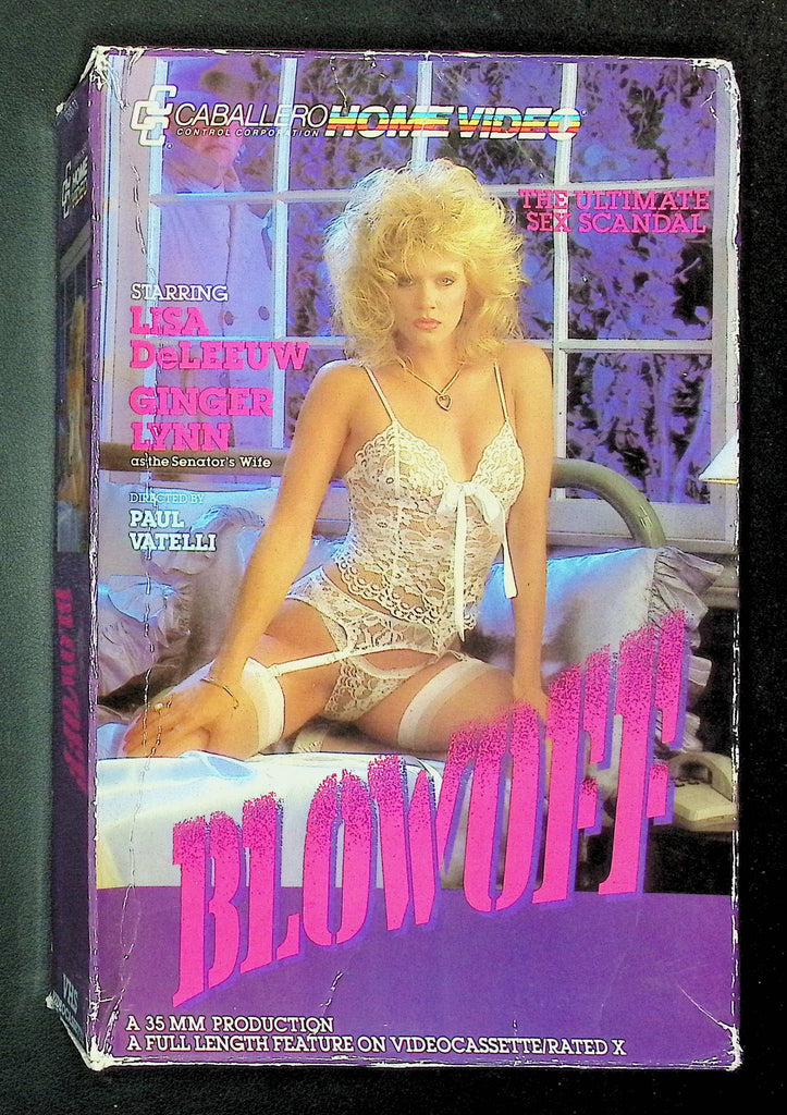 Blow Off Caballero VHS 1987 Lisa DeLeeuw Ginger Lynn 040425DMVHS