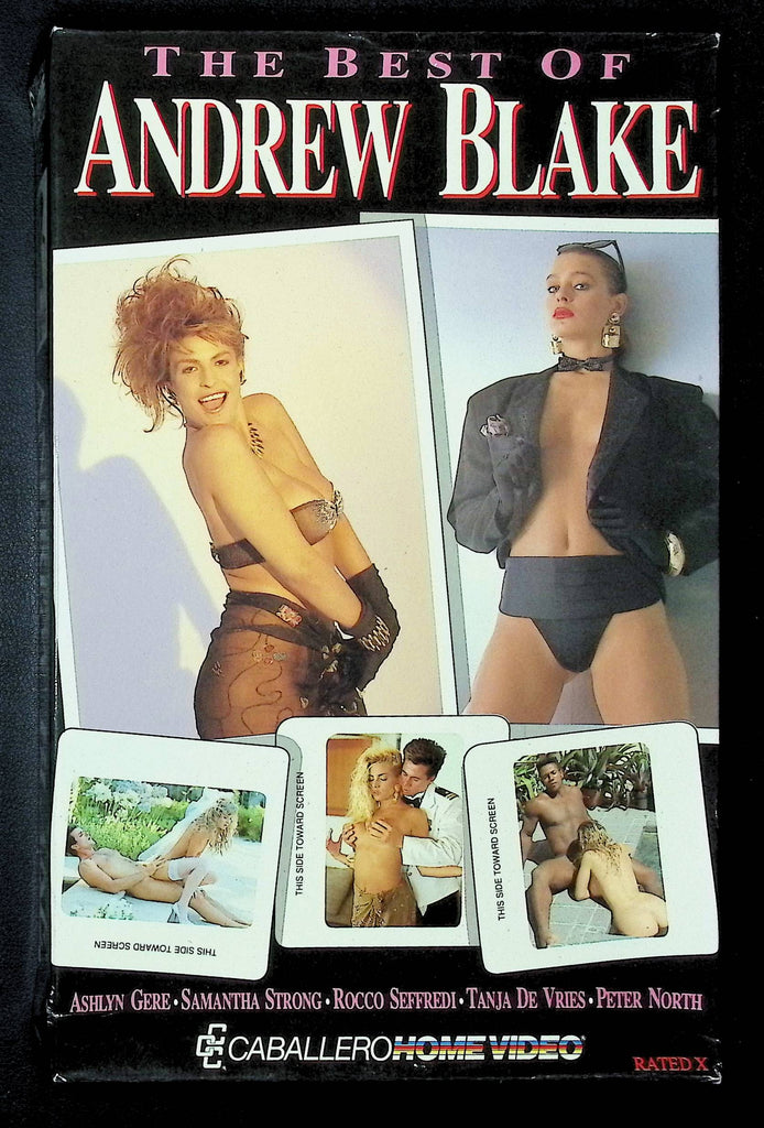 The Best Of Andrew Blake Caballero VHS 1995 Ashlyn Gere Samantha Strong 043025DMVHS4