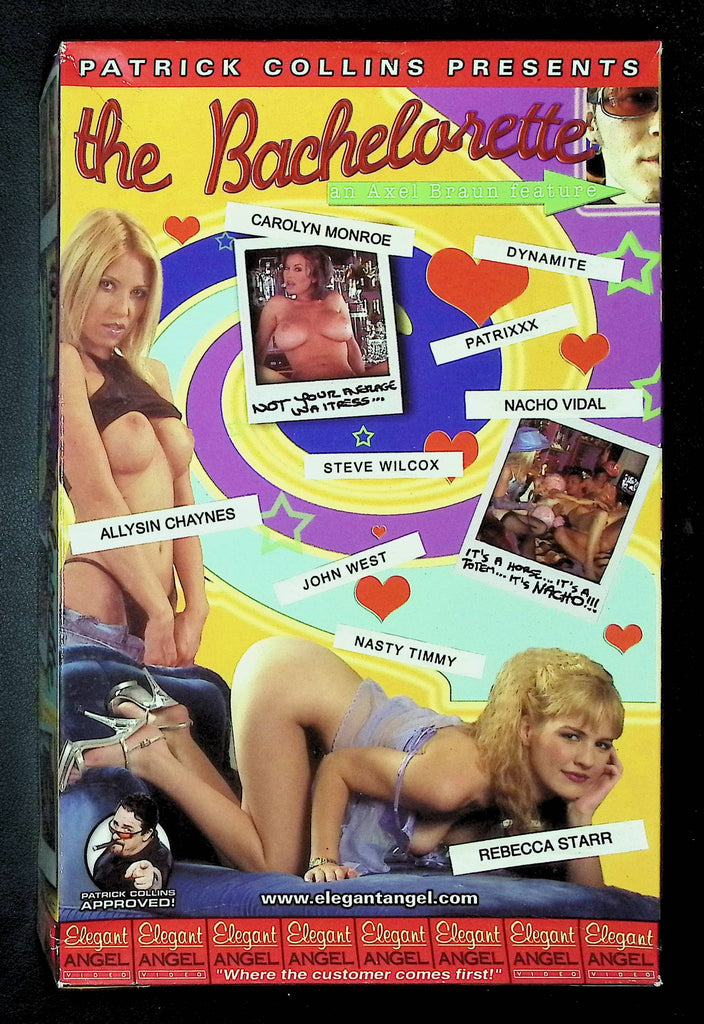 The Bachelorette Elegant Angel VHS 2002 Carolyn Monroe Allysin Chaynes 040425DMVHS
