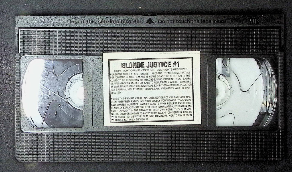 Blonde Justice #1 Vivid VHS 022525DMVHS3