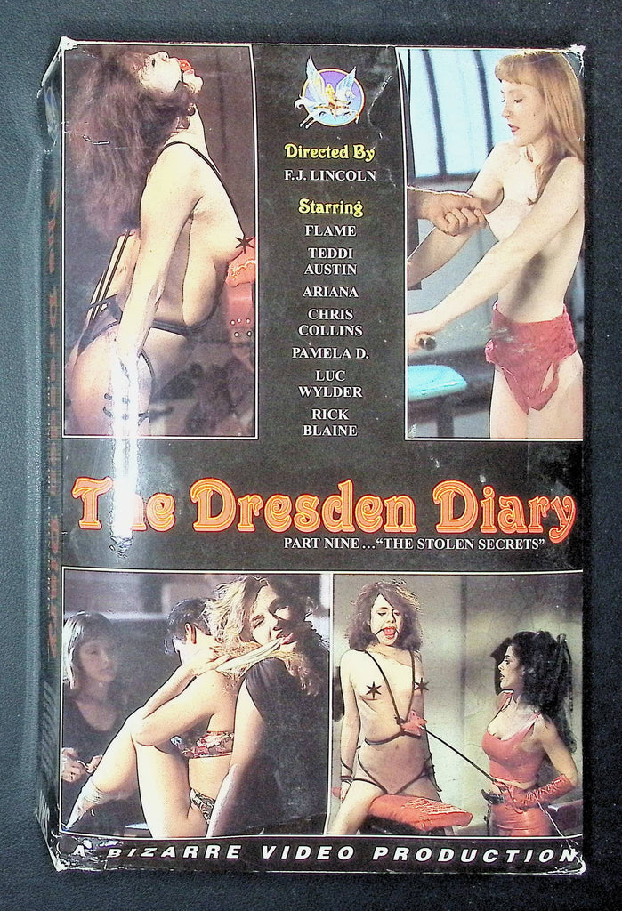 The Dresden Diary Bizarre Video VHS Teddi Austin Pamela D 040425DMVHS