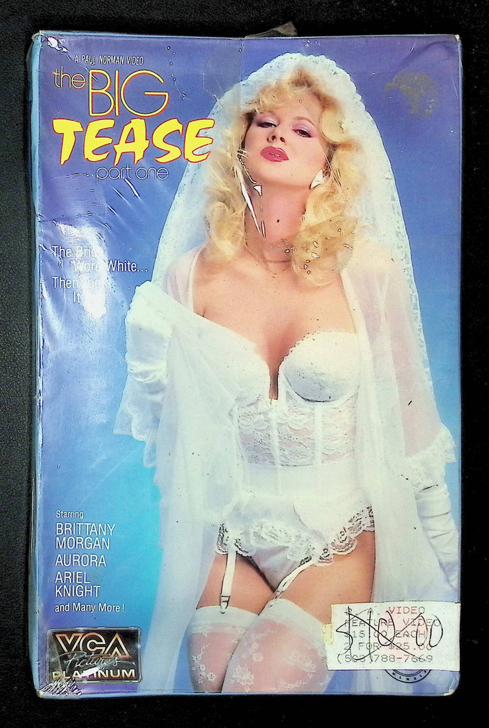 The Big Tease Part One VCA VHS Brittany Morgan Ariel Knight 040425DMVHS