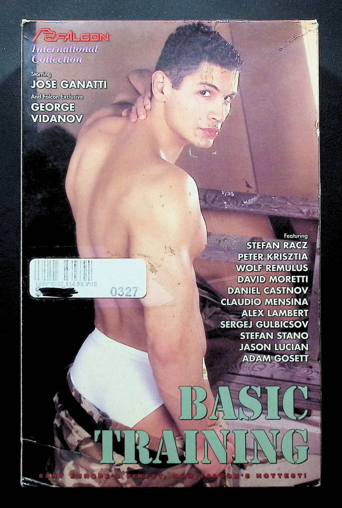 Basic Training Falcon Gay VHS 2000 Jose Ganatti George Vidanov 122424DMDVD2