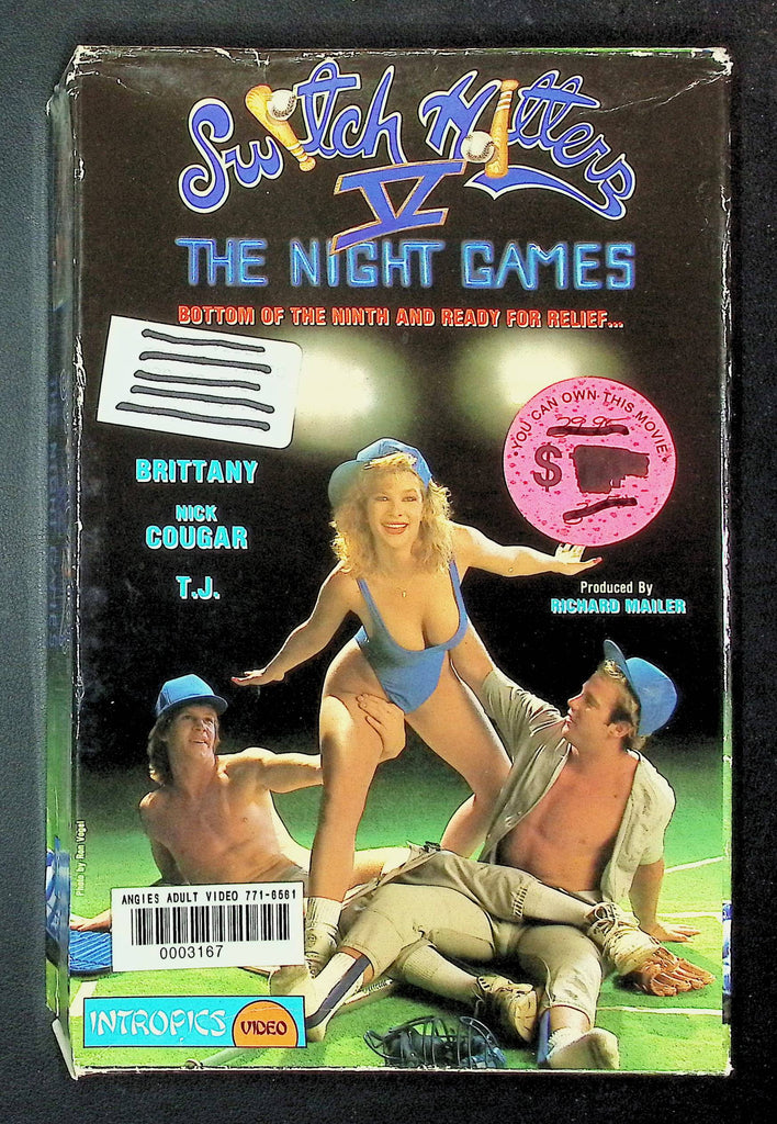 Switch Hitters V The Night Games Intropics Video VHS Brittany Sharon Kane 040425DMVHS