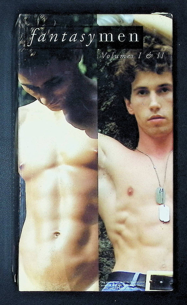 Fantasy Men Volume 1 & 2 Pride Video Gay VHS 1994 050425DMVHS