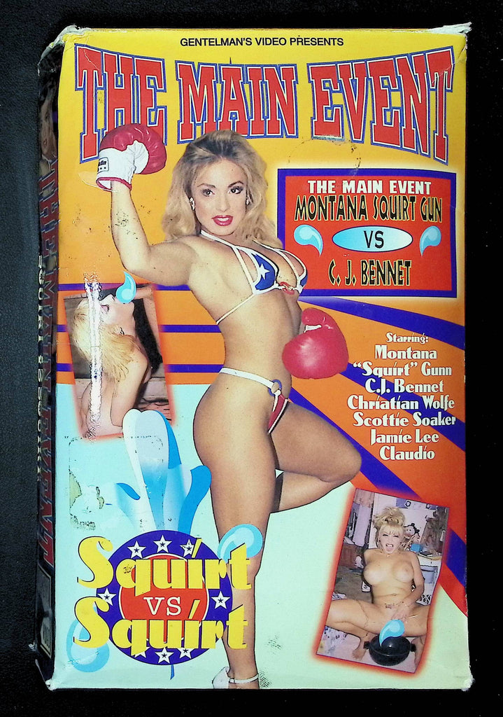 The Main Event Gentleman's Video VHS 1998 Montana "Squirt" Gunn Jamie Lee 040425DMVHS2