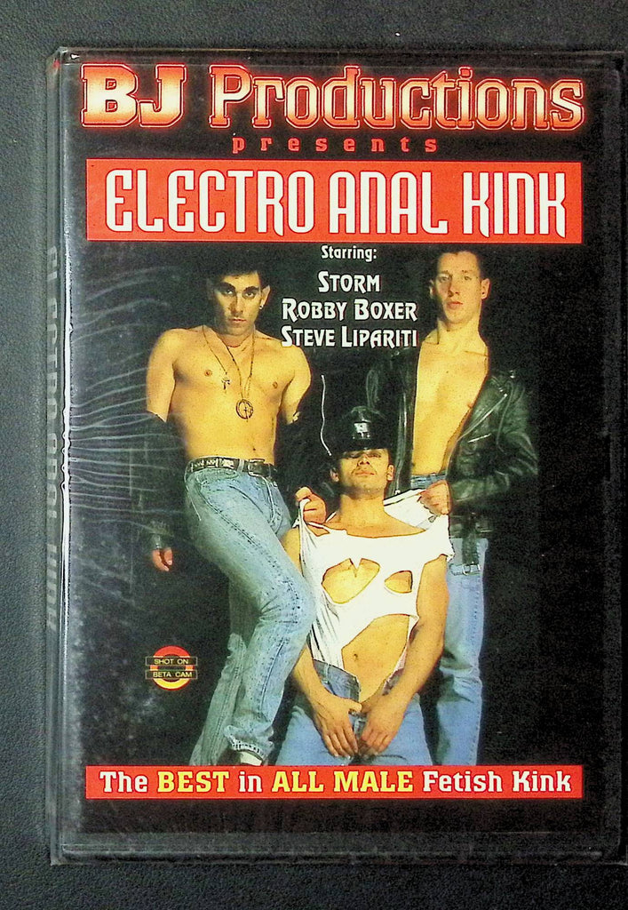 Electro Anal Kink BJ Productions Gay DVD 2005 Storm Robby Boxer 042925DMDVD