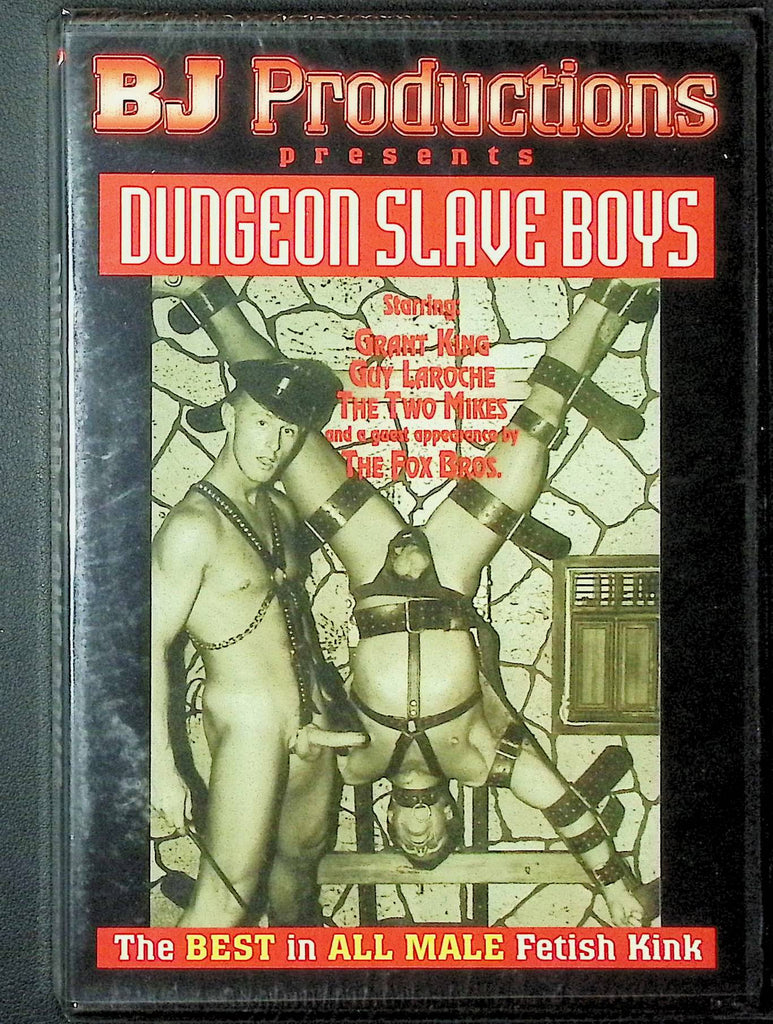 Dungeon Boys BJ Productions Gay DVD 2005 Grant King Guy Laroche 042925DMDVD