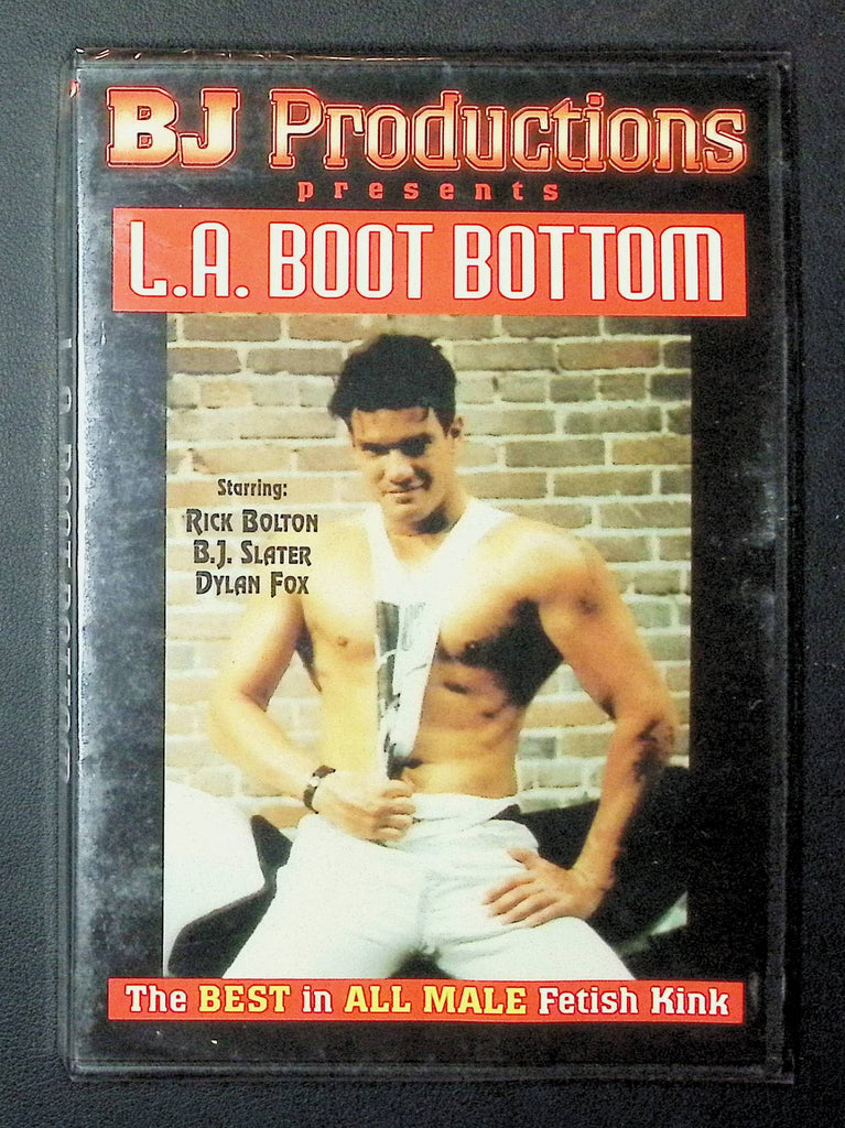 L.A. Boot Bottom BJ Productions Gay DVD 2005 Rick Bolton Dylan Fox 042925DMDVD