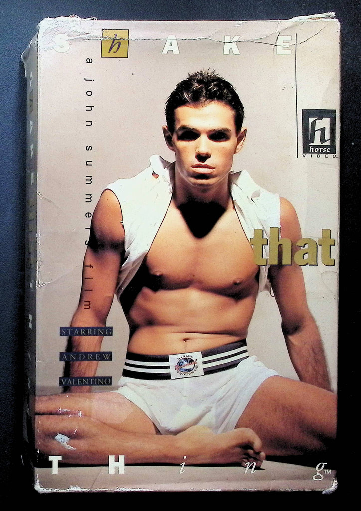 Shake That Horse Video Gay VHS 1992 Andrew Valentino Grant King 040725DMVHS