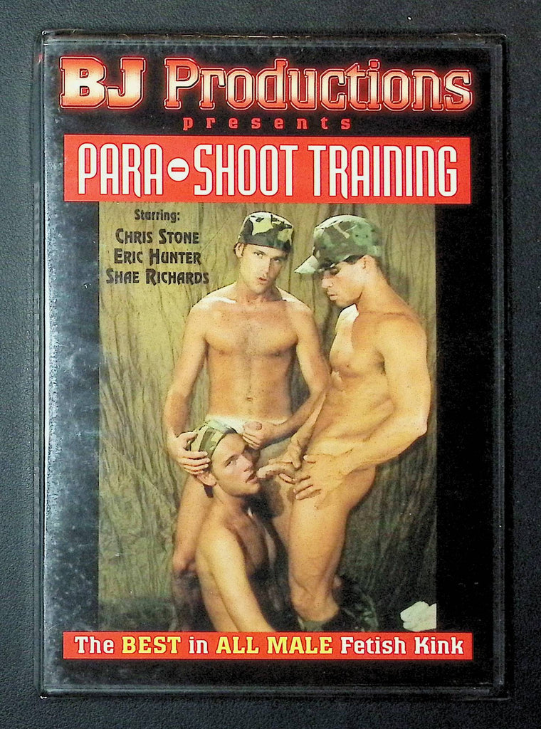 Para-Shoot Training BJ Productions Gay DVD 2005 Chris Stone Eric Hunter 042925DMDVD