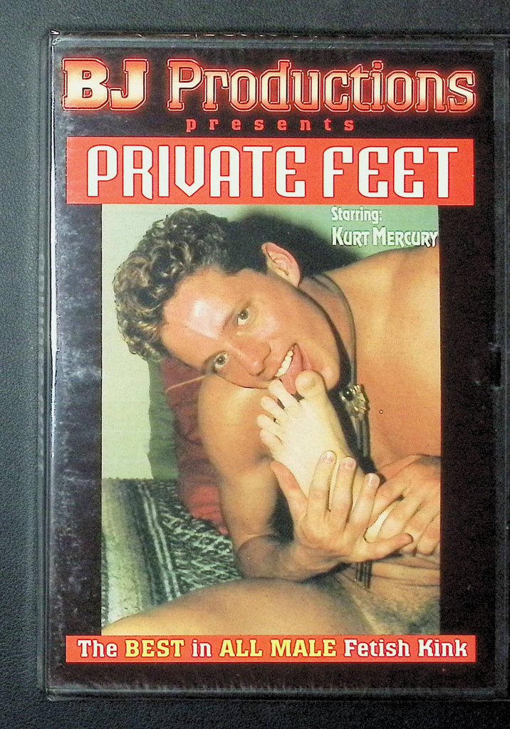 Private Feet BJ Productions Gay DVD 2005 Kurt Mercury 042925DMDVD