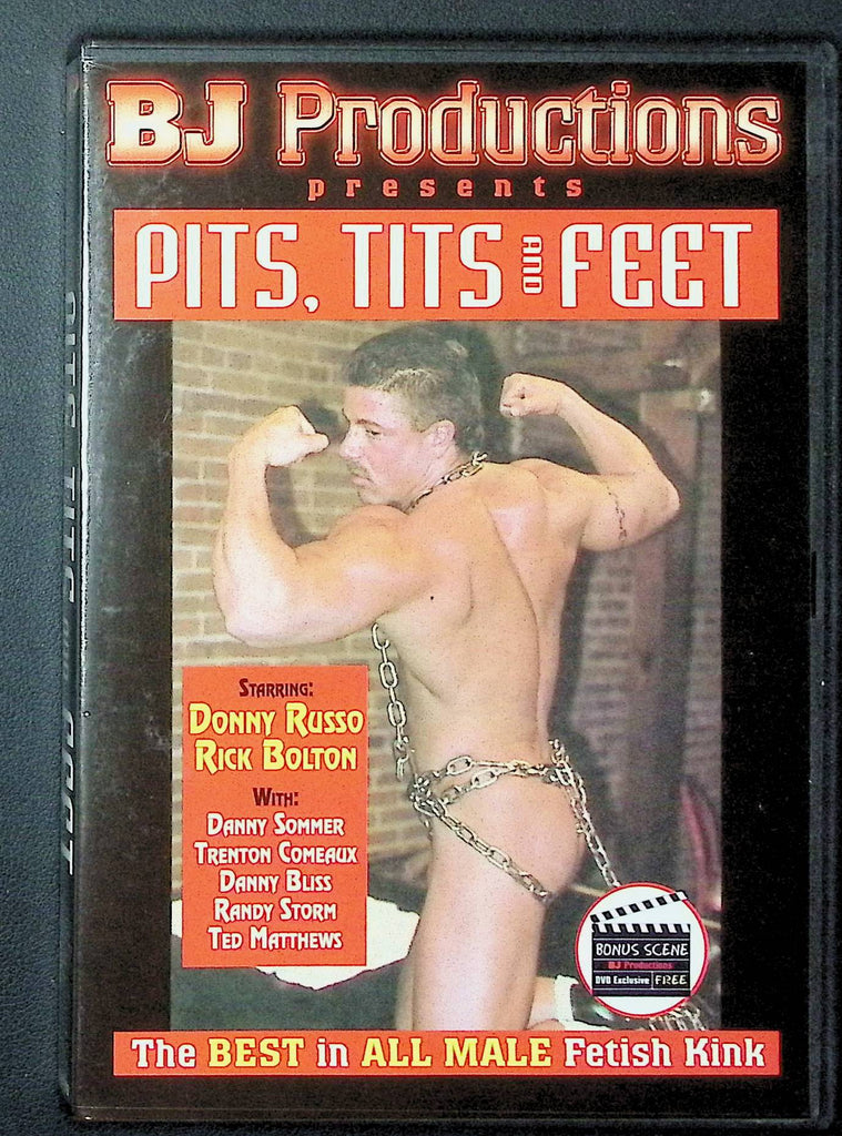 Pits, Tits And Feet BJ Productions Gay DVD 2007 Donny Russo Rick Bolton 042925DMDVD