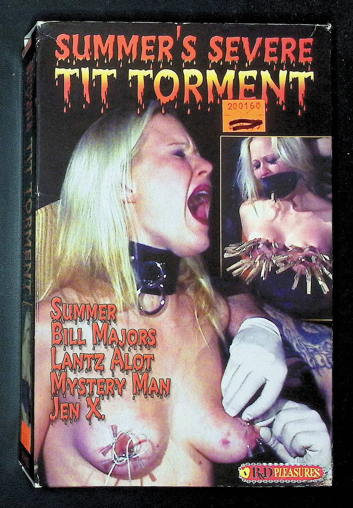 Summer's Severe Tit... B&D Pleasures VHS 2002 Summer Jen X 040725DMVHS
