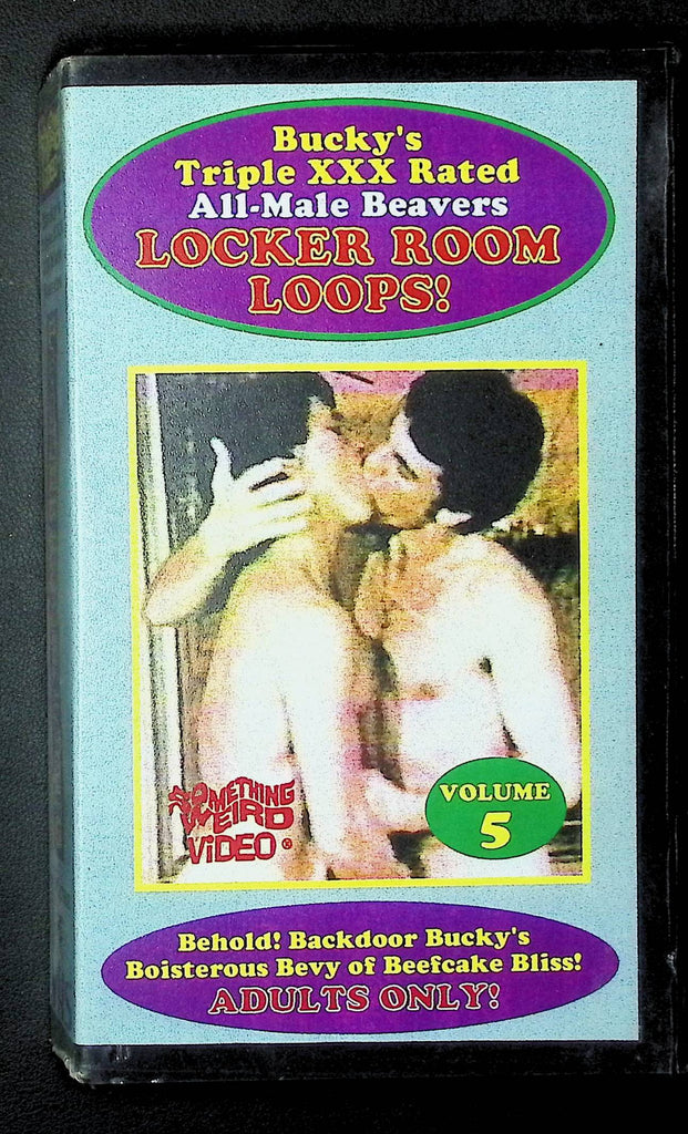 Bucky's Triple XXX All-Male Beavers Locker Room Loops Vol.5 Something Weird Video Gay VHS 1997 Clay Russell Joe Marhkum 050425DMVHS2