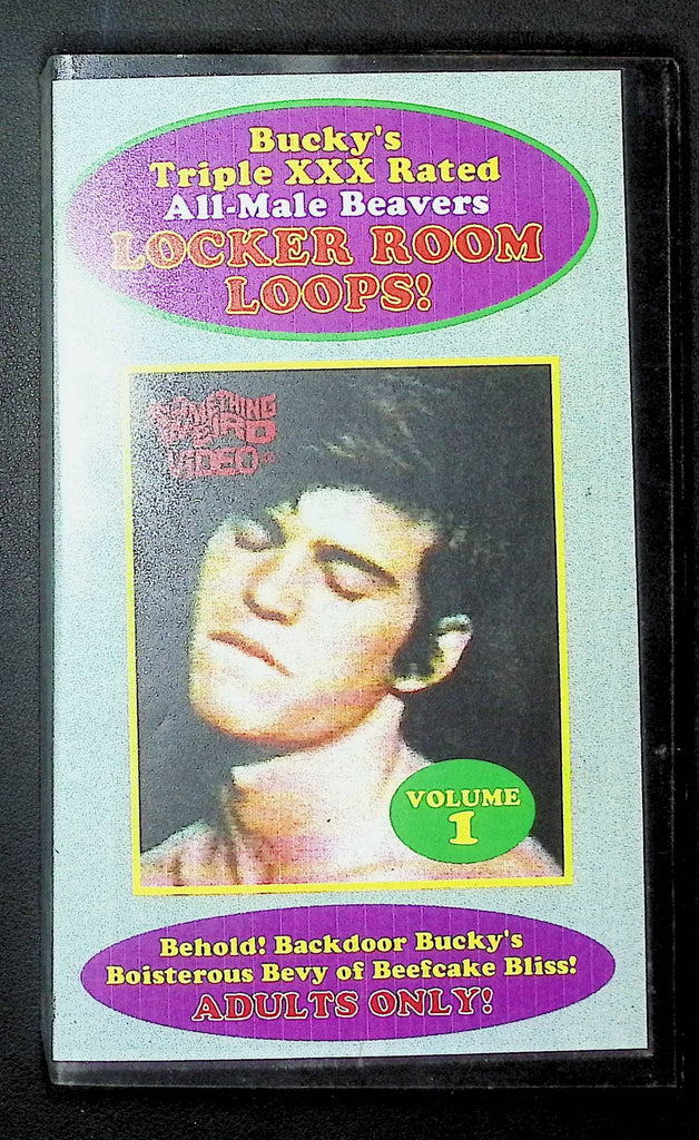 Bucky's Triple XXX All-Male Beavers Locker Room Loops Vol.1 Something Weird Video Gay VHS 1997 Lee Marlin Frank Evans 050425DMVHS2