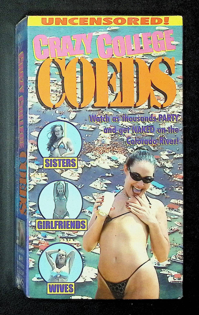 Crazy College Coeds Memorial Day 99' Buttweiser VHS 1999 030425DMVHS